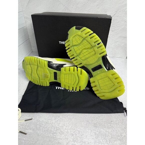 THE KOOPLES Women’s White Chunky-Soled Leather Trainers, Dad Sneakers FR‎ 38 - Picture 7 of 9